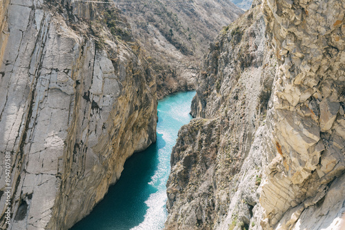 scenic Sulak river Canyon in Dagestan, Russia