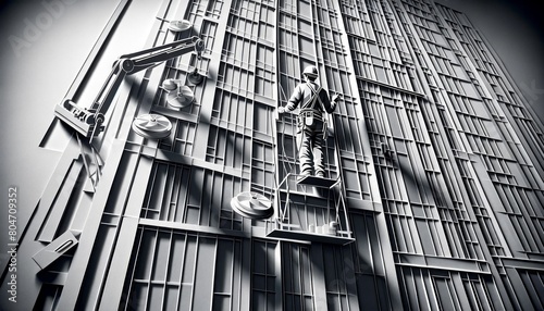 High-Rise Window Installation: Precision and Skill