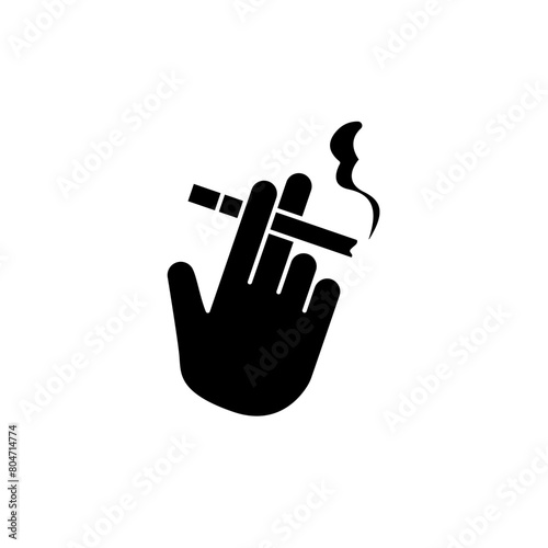 smoke concept line icon. Simple element illustration.smoke concept outline symbol design.