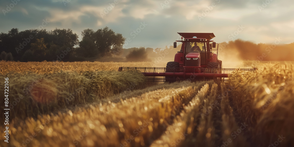 Obraz premium Photo of an agricultural field