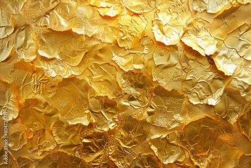 gold texture used as background - generative ai © Nia™