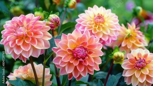 The vibrant dahlia with its striking blossoms is not just a plant but a beautiful and colorful gift