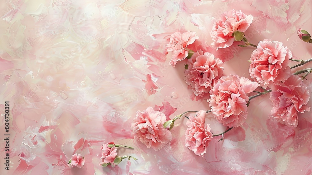 Celebrate Mother s Day with a beautiful card adorned with lovely pink carnations Celebrate Mother s Day with a beautiful card adorned with lovely pink carnations