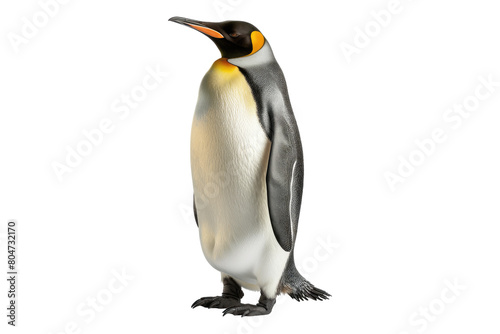 Penguin isolated on transparent background