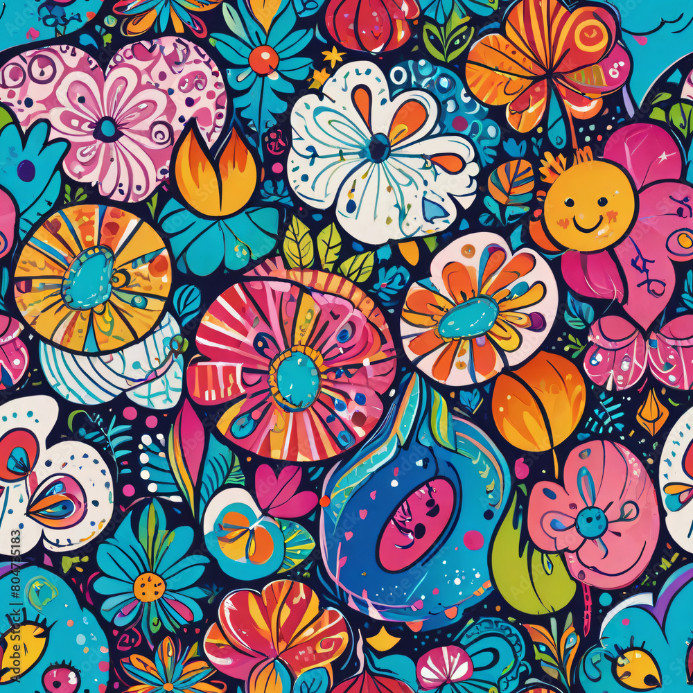 seamless floral pattern seamless floral pattern