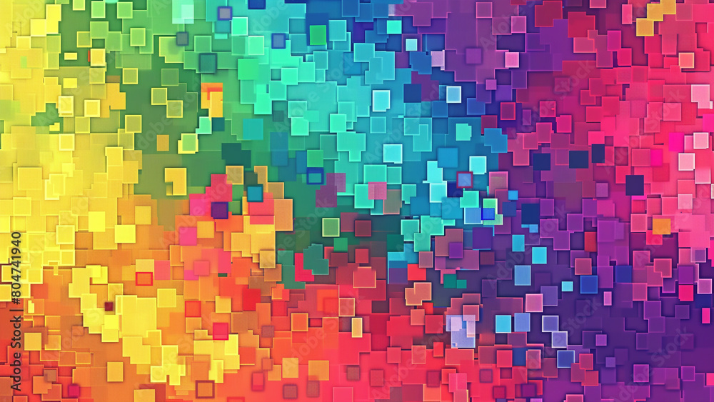 Bits of Brilliance: A Multicolored 8-Bit Pattern Bits of Brilliance: A Multicolored 8-Bit Pattern