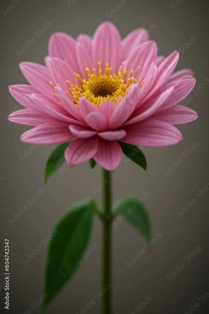 Obraz premium close up shot professional photograph of single flower