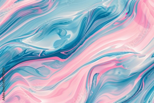 Vivid Abstract Paint Swirls and Strokes - Creative Background, Artistic Texture, Design Inspiration
