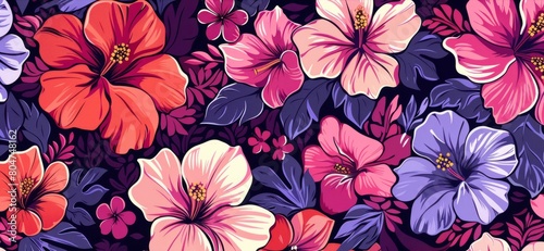 background with flowers