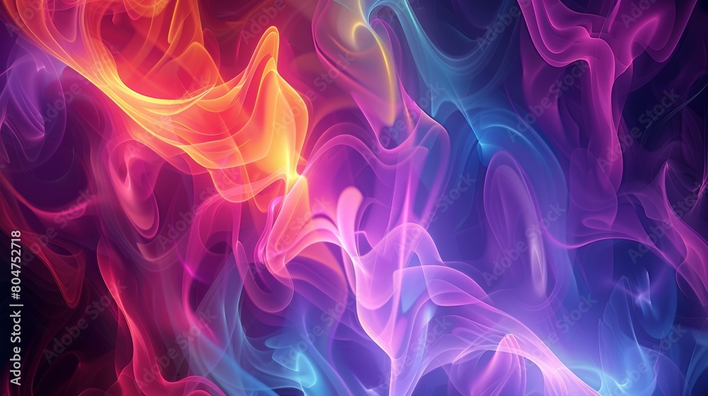 Abstract Light Visuals Background