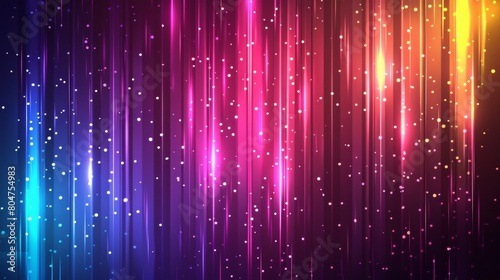 Abstract Light Visuals Background