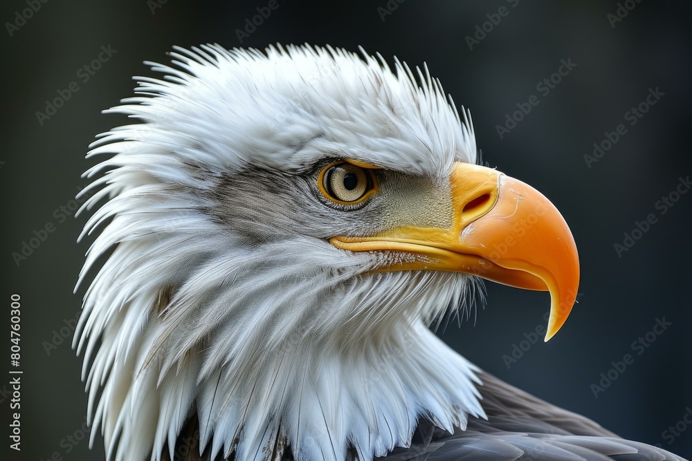 Powerful Eagle bird. Sky natural sea. Generate Ai Powerful Eagle bird. Sky natural sea. Generate Ai