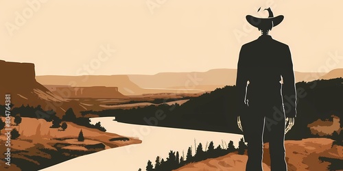 cowboy background image for country music  wild west  western