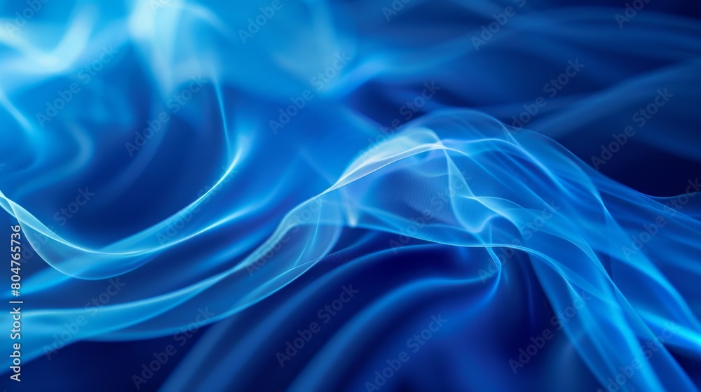 Fluid abstract background featuring undulating blue waves. Fluid abstract background featuring undulating blue waves.
