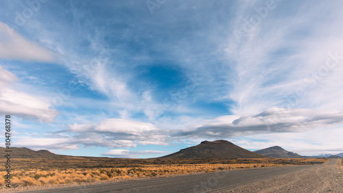 Immense Patagonian steppe photo