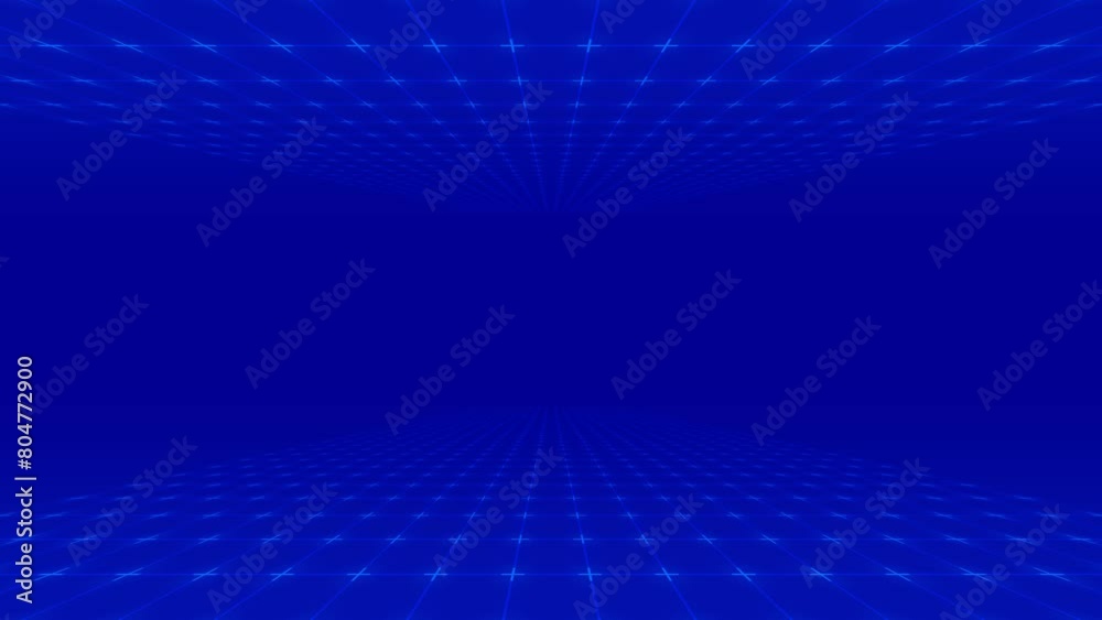 Abstract blue technology background animation with animated lights lines texture seamless loop animation motion video background
