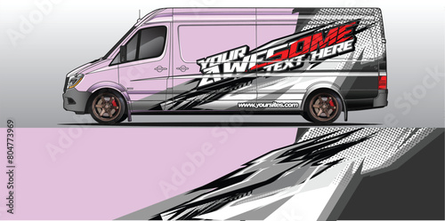 Elegant Vector Backgrounds for Car Wraps: Make a Statement