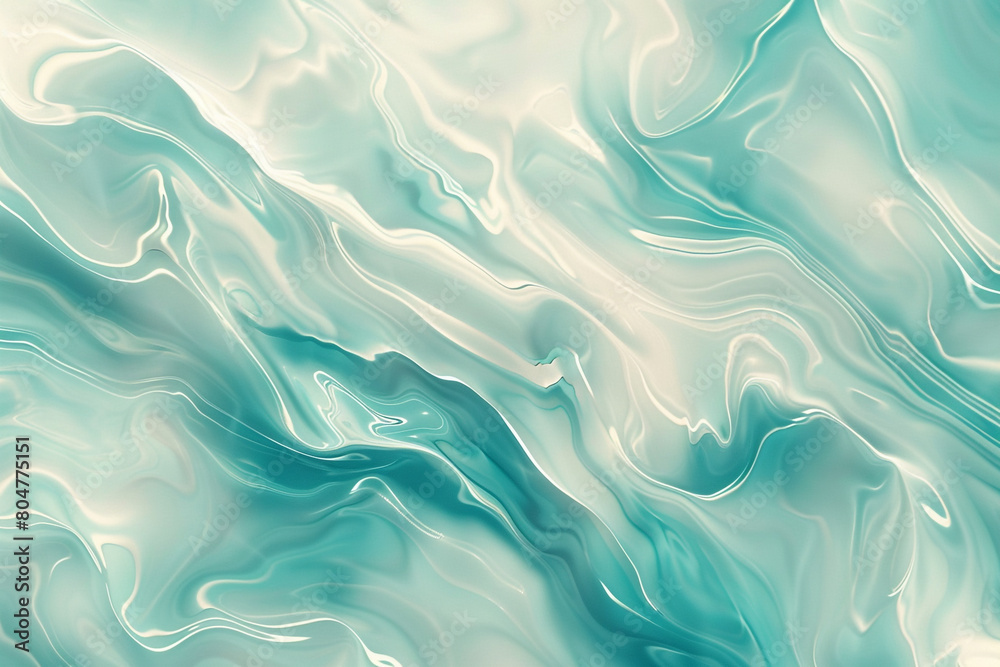 serene blend of turquoise and pearl white, ideal for an elegant abstract background serene blend of turquoise and pearl white, ideal for an elegant abstract background
