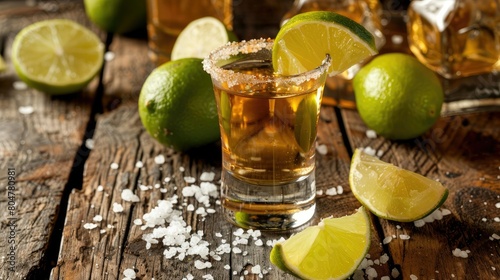 How about spicing up your night with a zesty tequila shot complete with a sprinkle of salt and a tangy squeeze of lime