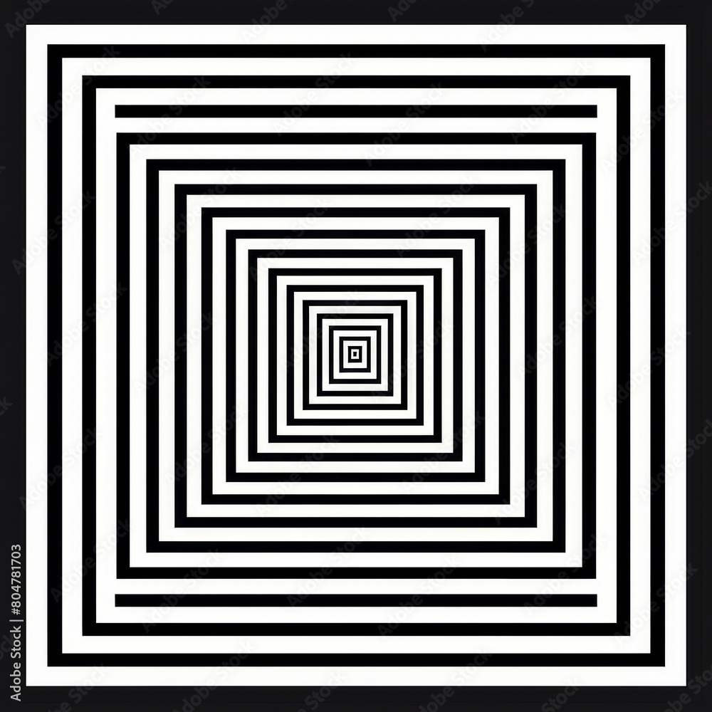 Infinite squares, illustration of square pattern, maze style. Infinite squares, illustration of square pattern, maze style.