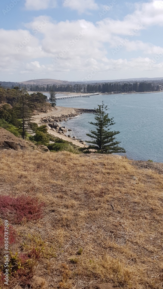 Obraz premium Causeway at Victor Harbor, South australia