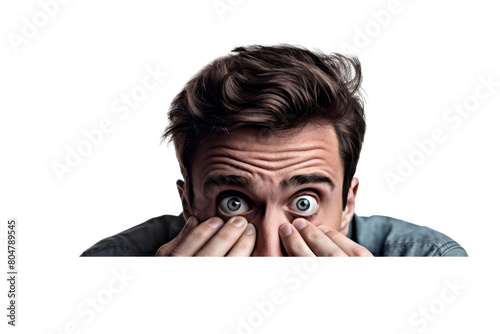 Can't see the scary movie, close your eyes