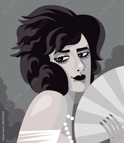 beautiful classic danish man dressed as a woman