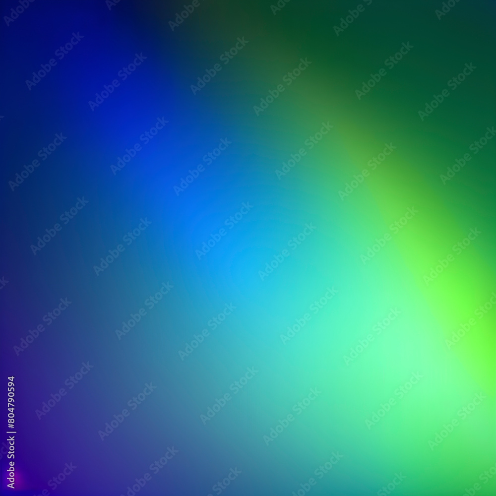 Vivid spectrum of colors gradient background with smooth blue and green hues, abstract design, modern digital art, and creative multicolored texture for wallpaper, backdrop, and light effects