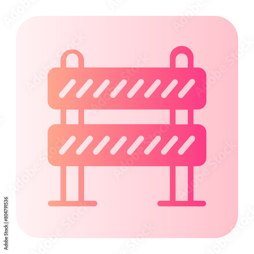 barrier gradient icon