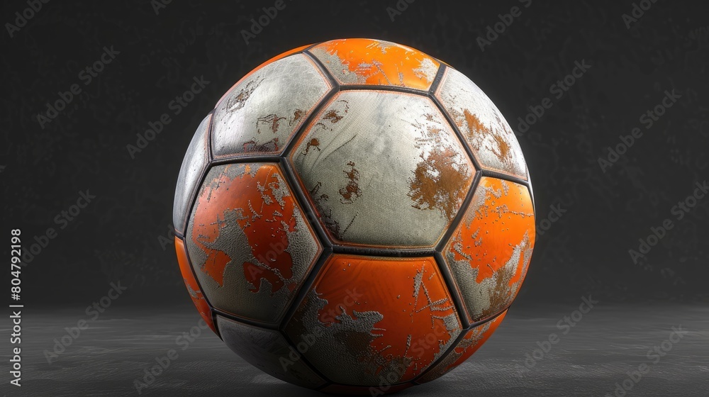 Explore the intricacy of a 3D rendered soccer ball, where cutting-edge technology meets the world's most beloved sport. Ai Generated. Explore the intricacy of a 3D rendered soccer ball, where cutting-edge technology meets the world's most beloved sport. Ai Generated.