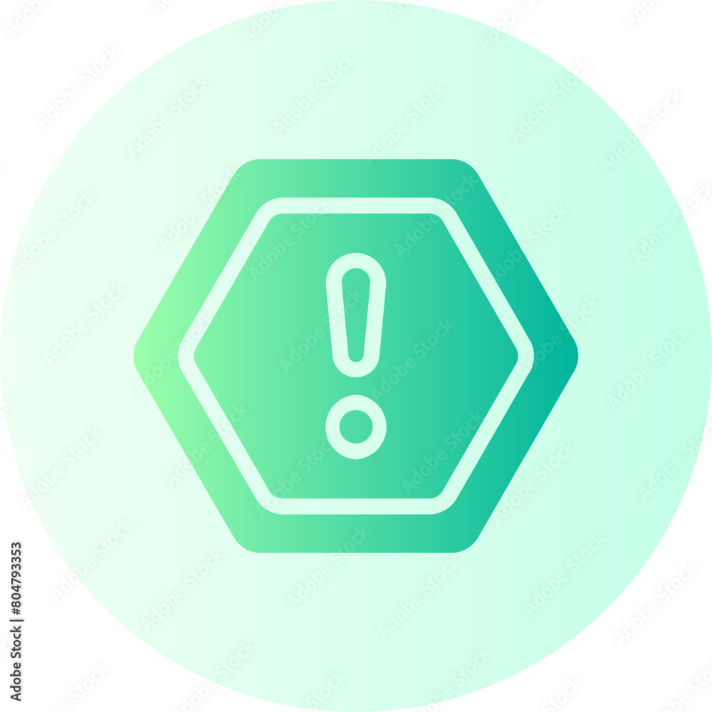 alert gradient icon alert gradient icon