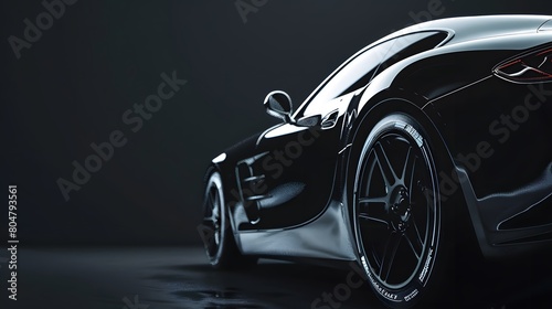 Wallpaper Mural black modern car Torontodigital.ca