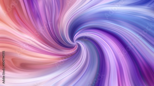 Abstract wave tube creates colorful backdrop. Ai Generated