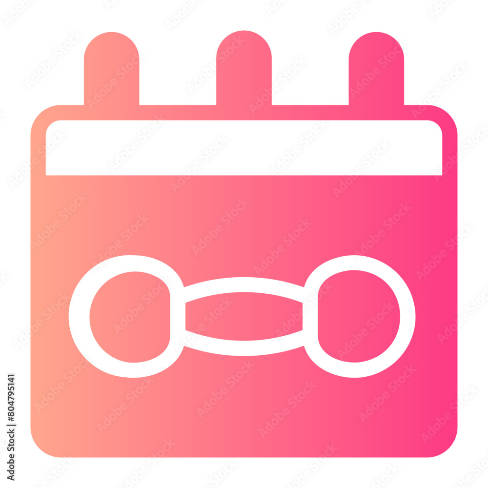 calendar gradient icon