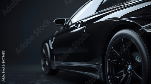 Wallpaper Mural black modern car Torontodigital.ca