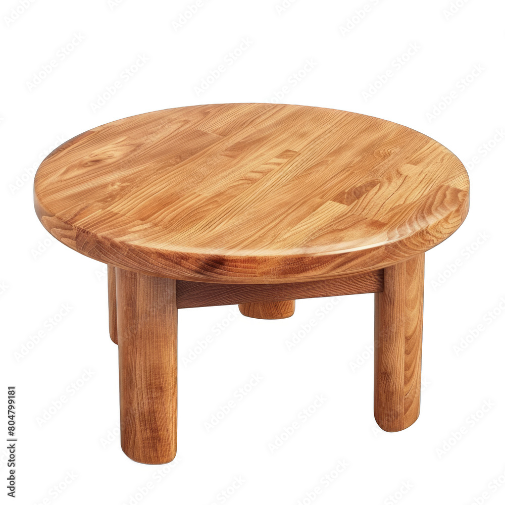 Isolated Table PNG on Transparent Background. Functional Furniture Illustration for Design Projects.