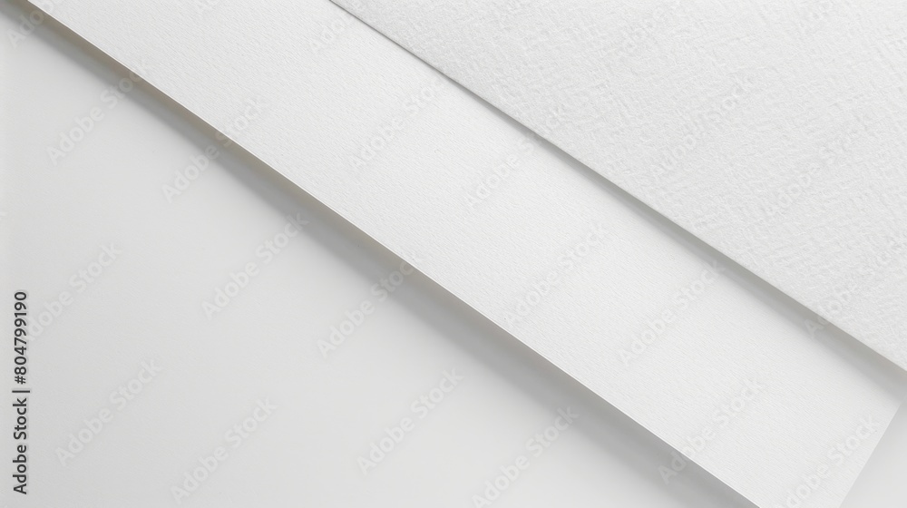 White-on-white composition: White wall, white paint, and a subtle line on white paper. Contemporary minimalism. White-on-white composition: White wall, white paint, and a subtle line on white paper. Contemporary minimalism.