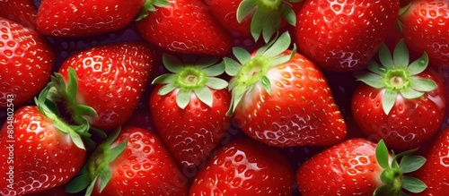 strawberry pile background