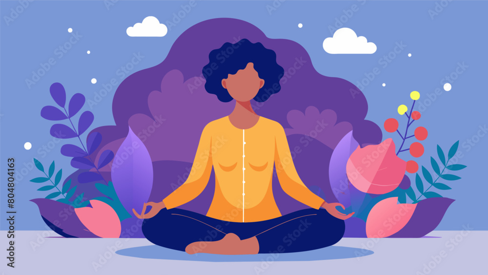 custom made wallpaper toronto digitalA guided meditation and mindfulness session aimed at promoting selfcare and selfacceptance for neurodivergent individuals.. Vector illustration