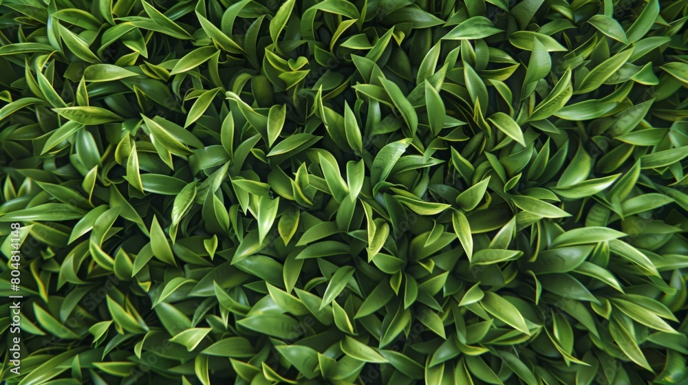 A lush green plant with many leaves A lush green plant with many leaves