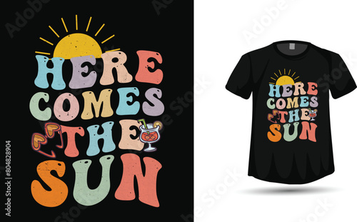Summer typography tshirt design vector (ID: 804828904)