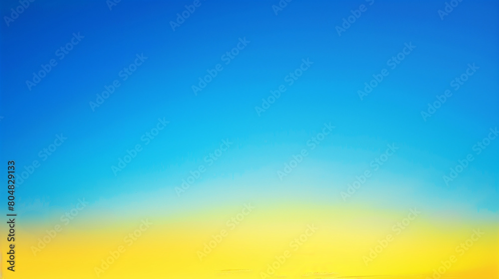 A digital art piece with a background gradient of yellow and blue, creating a striking contrast. The design exudes a sober and dark aesthetic, with elements of depth and mystery. The yellow and blue 