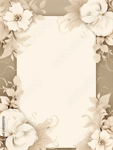 classic background  ornamental frame