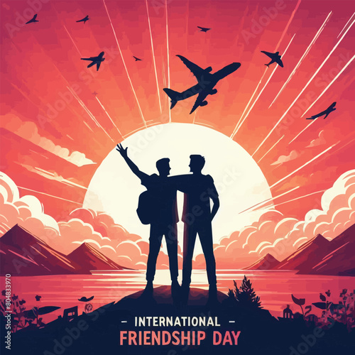 International friendship day on 30th july 