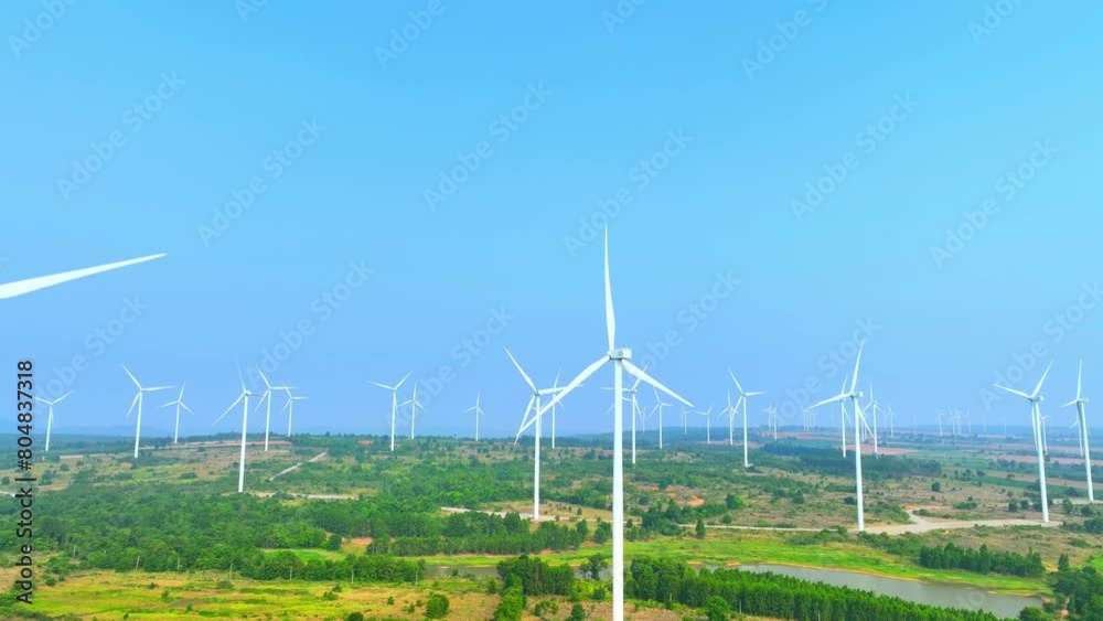 Majestic wind turbines dominate the skyline, their colossal blades slicing through the air, heralding a green revolution from above. Aerial serenity meets sustainable innovation.
Majestic wind turbines dominate the skyline, their colossal blades slicing through the air, heralding a green revolution from above. Aerial serenity meets sustainable innovation.