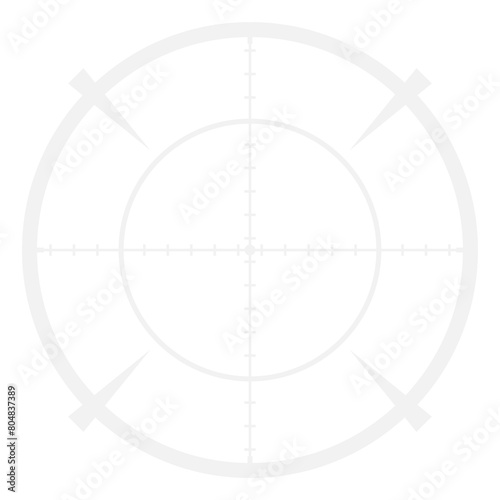 white shooting point target vector png
