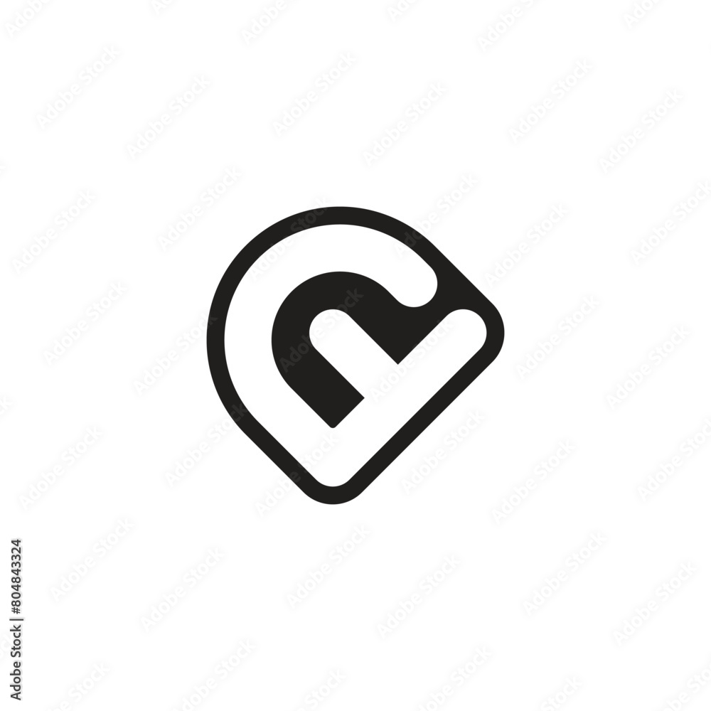 Alphabet Initials logo GY, YG, G and Y Alphabet Initials logo GY, YG, G and Y