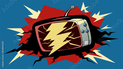 Its hollow roars sound like the crackling of static from a television a fitting tribute to the screens that have become its main source of power..