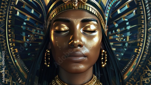 Eternal Grace of an Egyptian Queen 