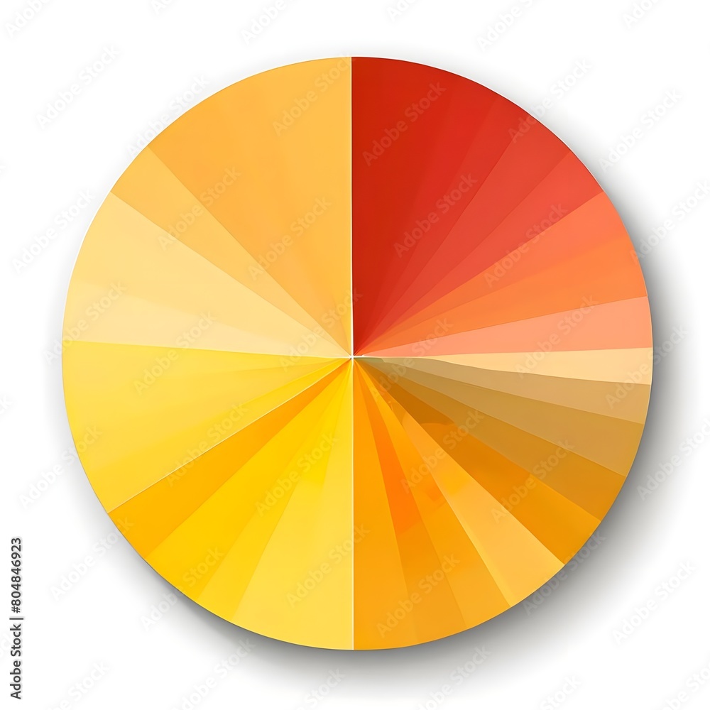 Obraz premium color palette illustration
